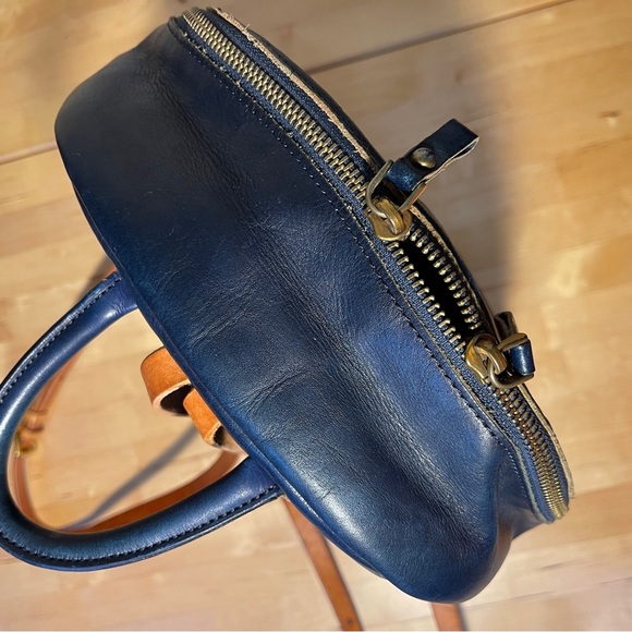 Foressence Kingston Blue Leather backpack main image 7